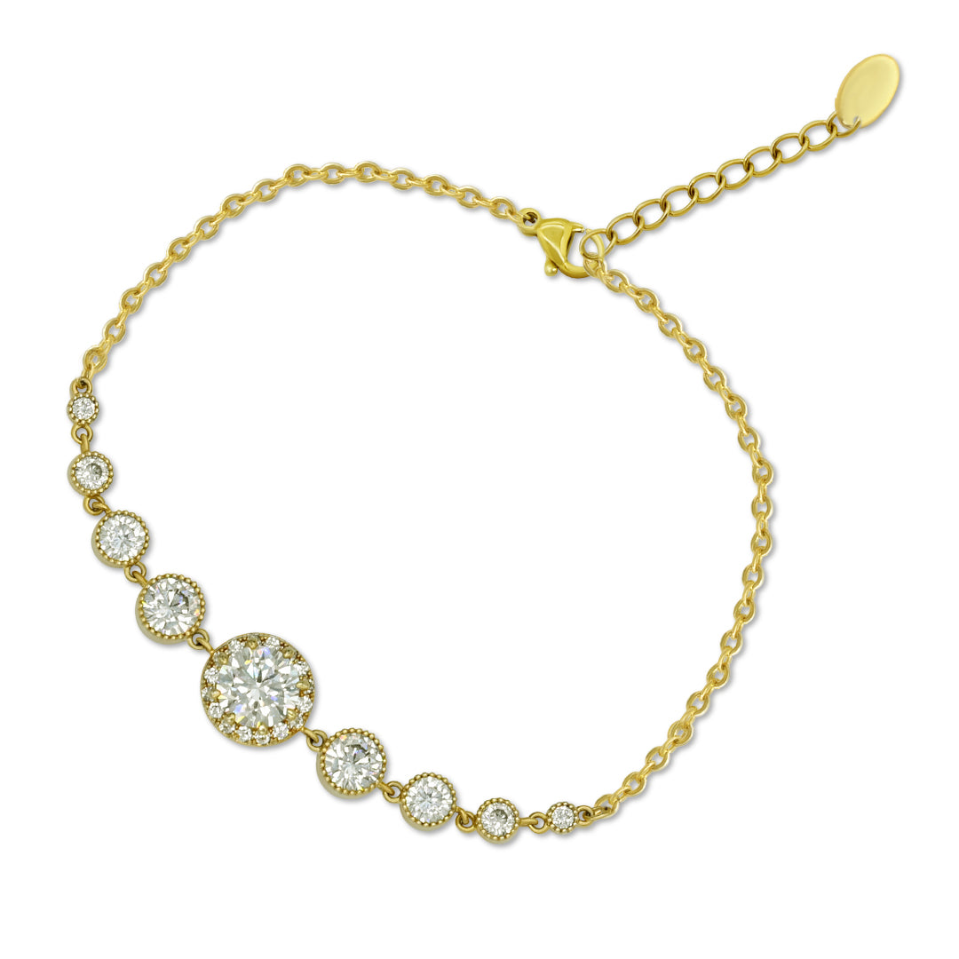 Round Diamond Bracelet