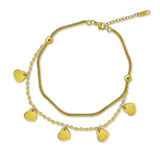 Double Layer Heart Chain
