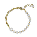 Curb Chain & Pearl