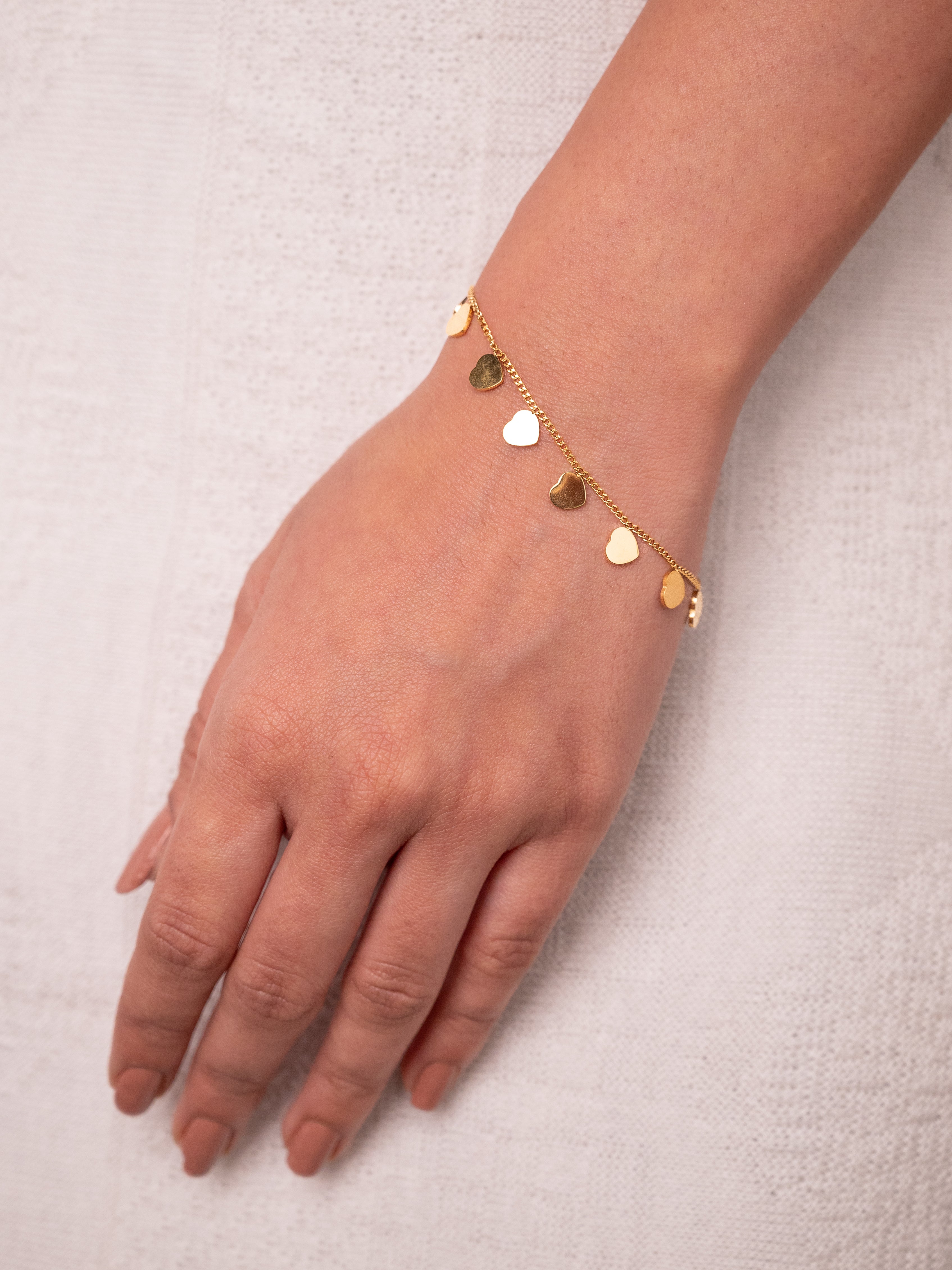 Single Layer Chain Bracelet | 18k Gold Plated