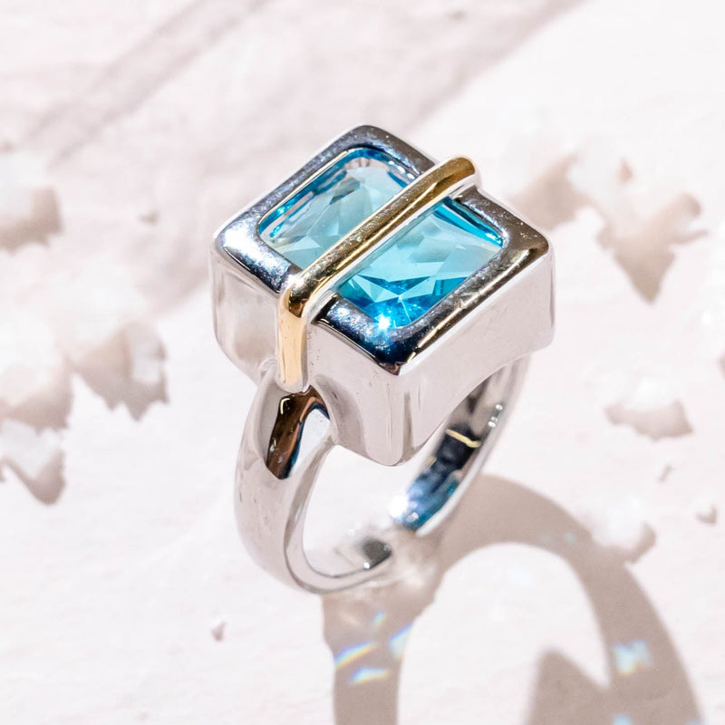 Blue Crystal Statement