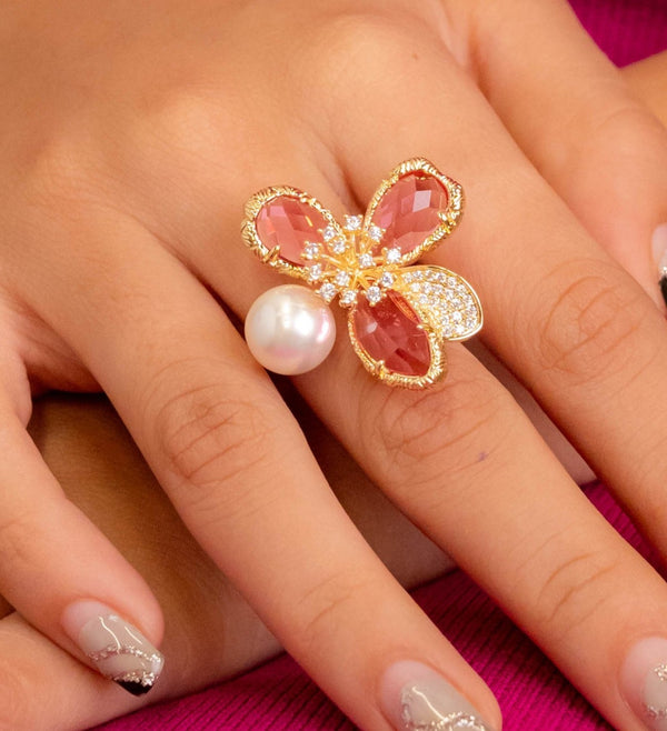 Semi Blossom Pearl