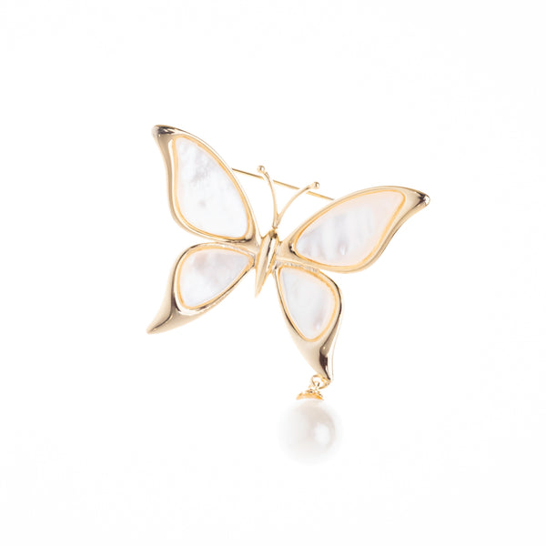 Seashell Pearl Butterfly