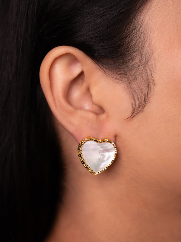 MOP Heart Stud