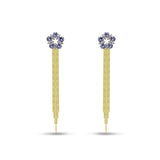 Star Stud Long Tassel