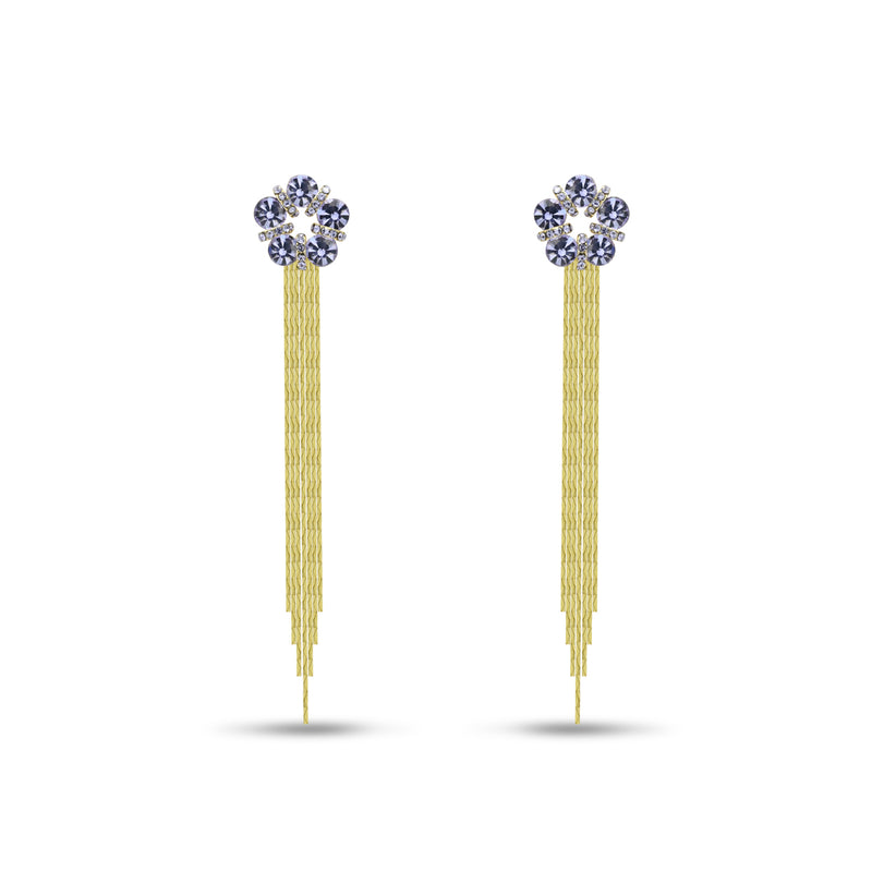 Star Stud Long Tassel