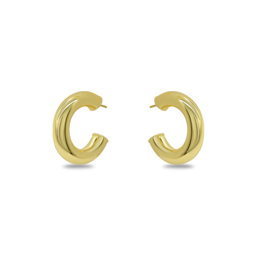 Timeless Gold Hoops
