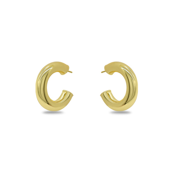 Timeless Gold Hoops