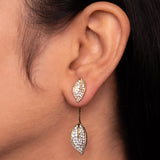 Diamond and White Gold Cluster