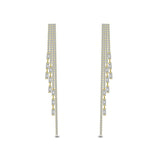 Contemporary Long Tassel Drop