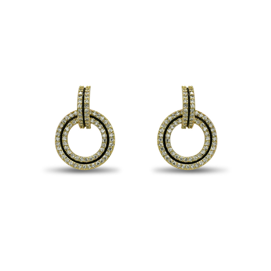 Round Diamond Earrings