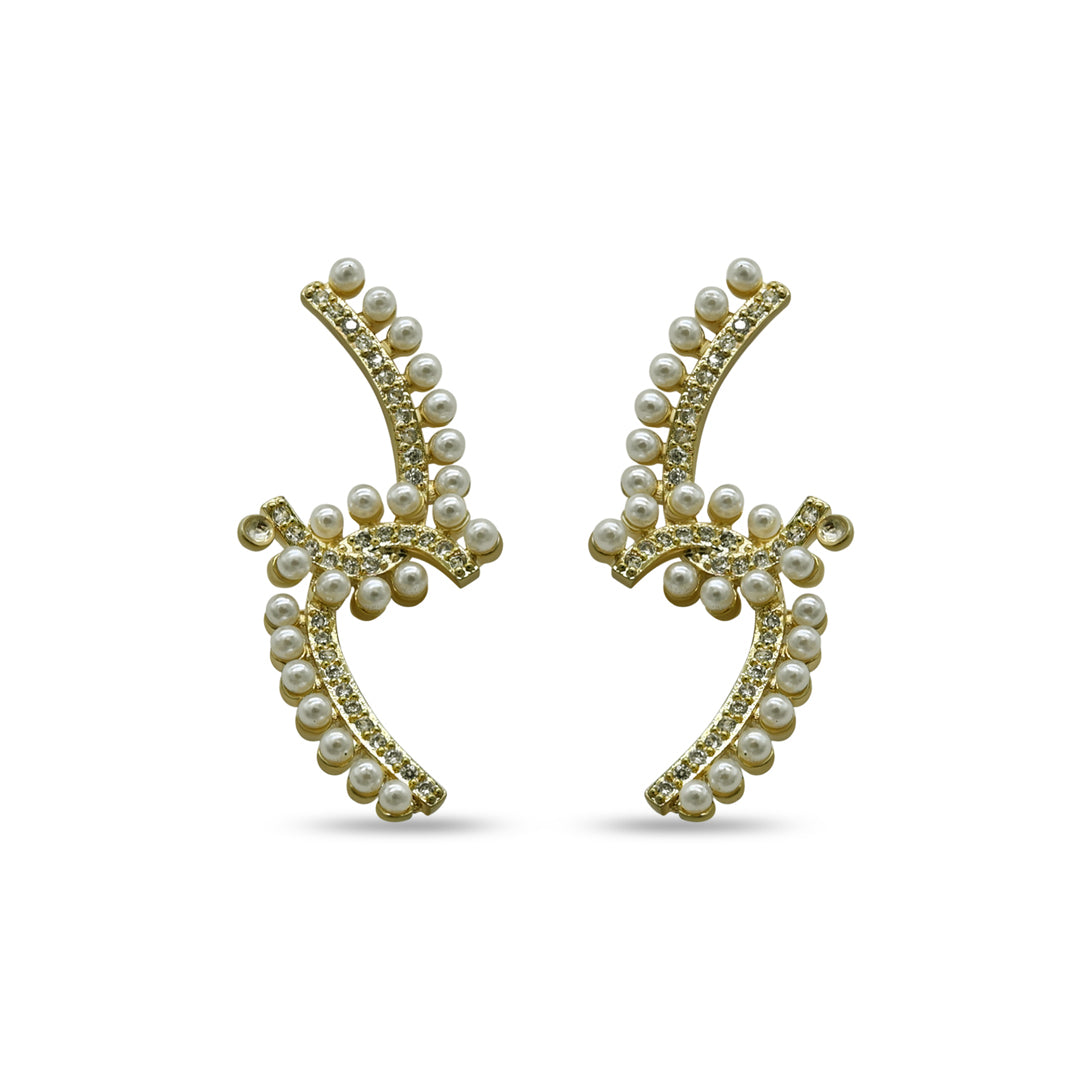Pearl Knot Stud