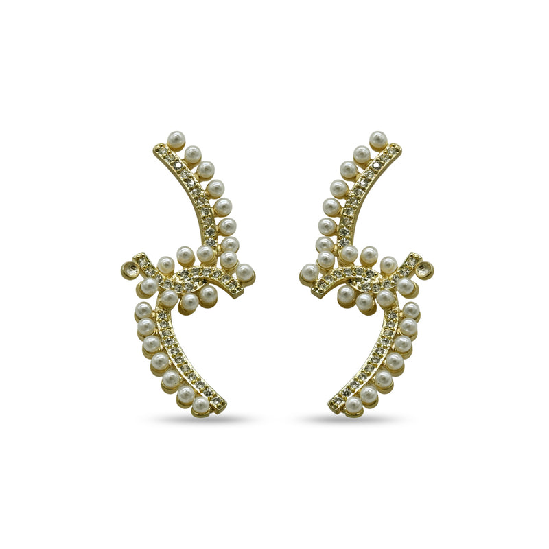 Pearl Knot Stud