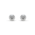 Round Heart Stud