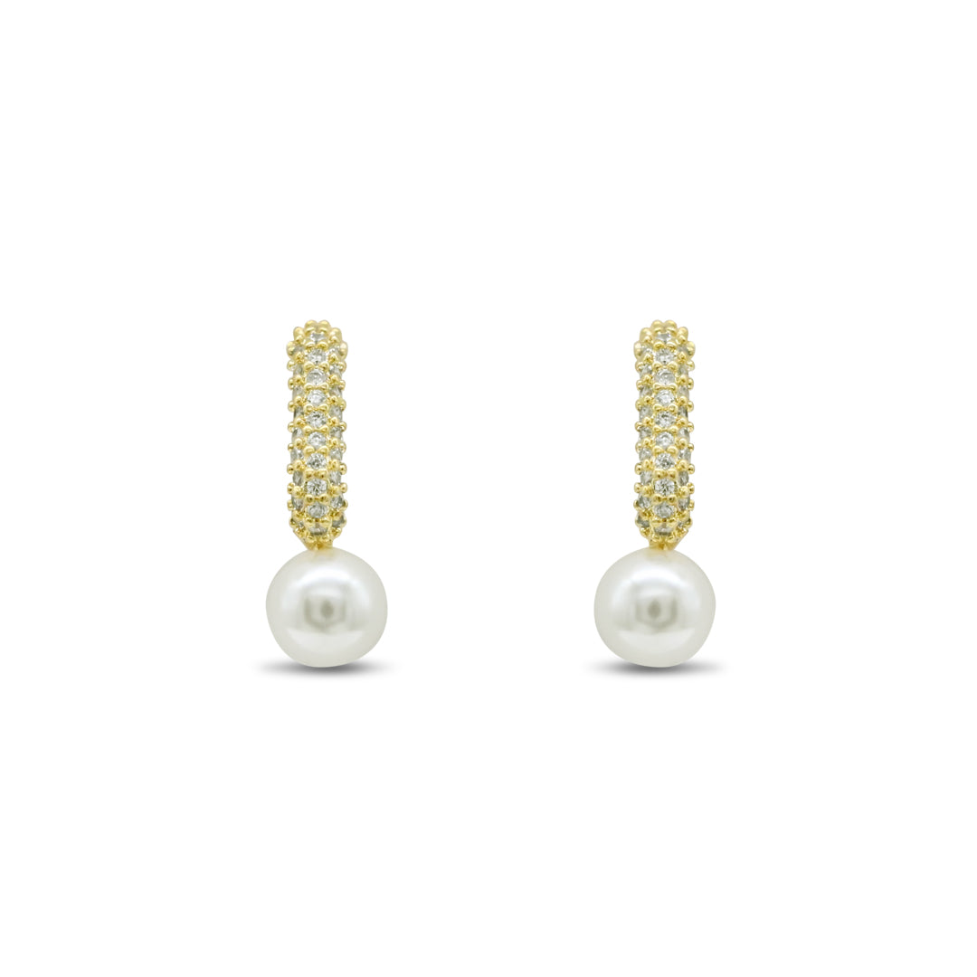 Elegant Pearl Drop Earring