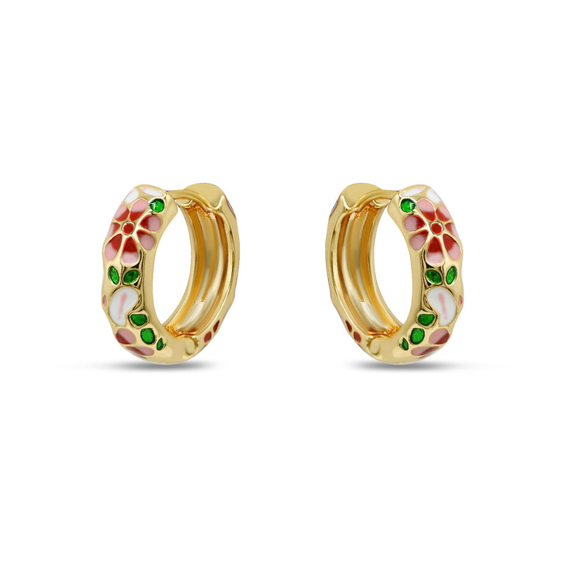 Indi Enamel Hoop
