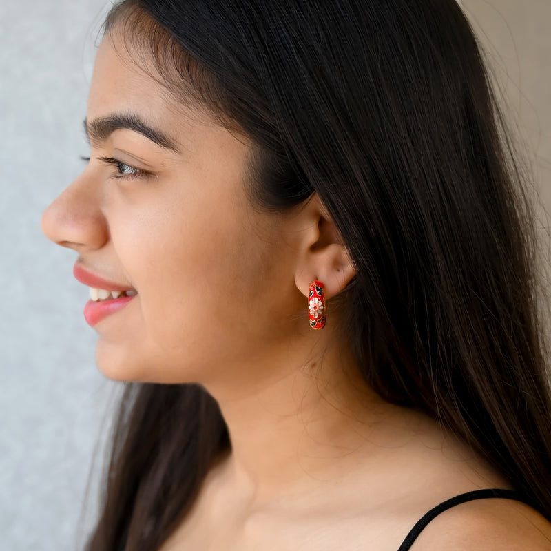 Indi Enamel Hoop