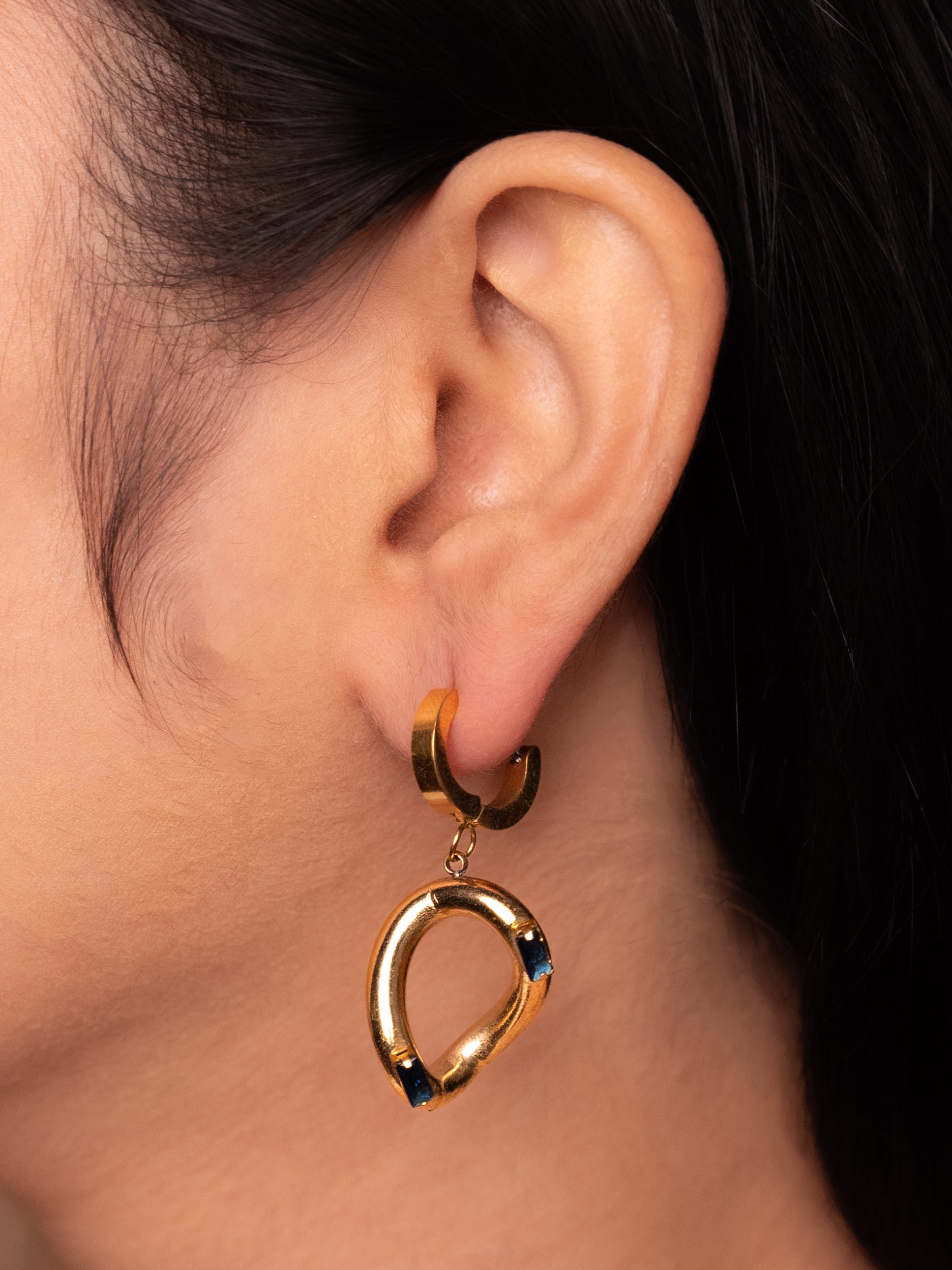 Link Earrings | 18k Gold Plated