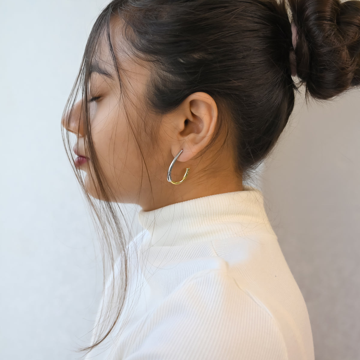 Two-Tone Hoop