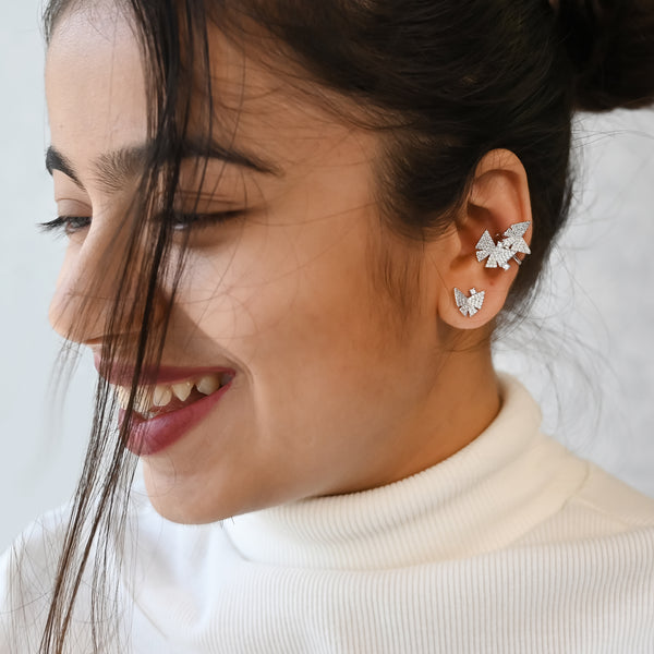 Butterfly Ear Cuff: Unique & Dazzling