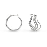 Wavy Hoops