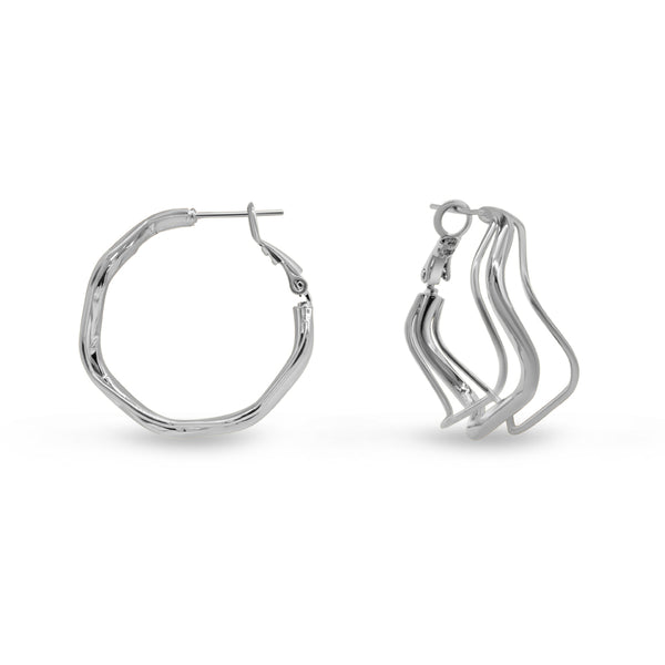 Wavy Hoops