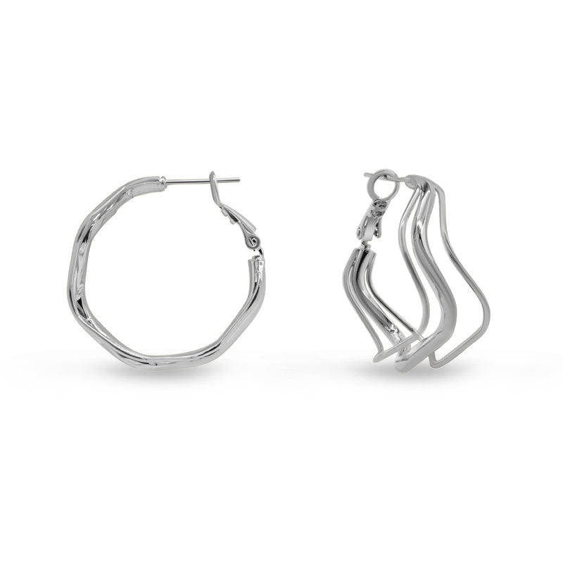 Wavy Hoops