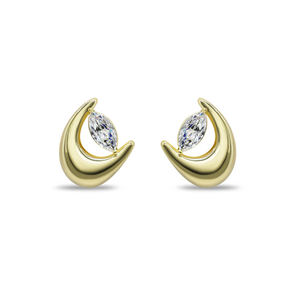 Minimalist Crystal Stud