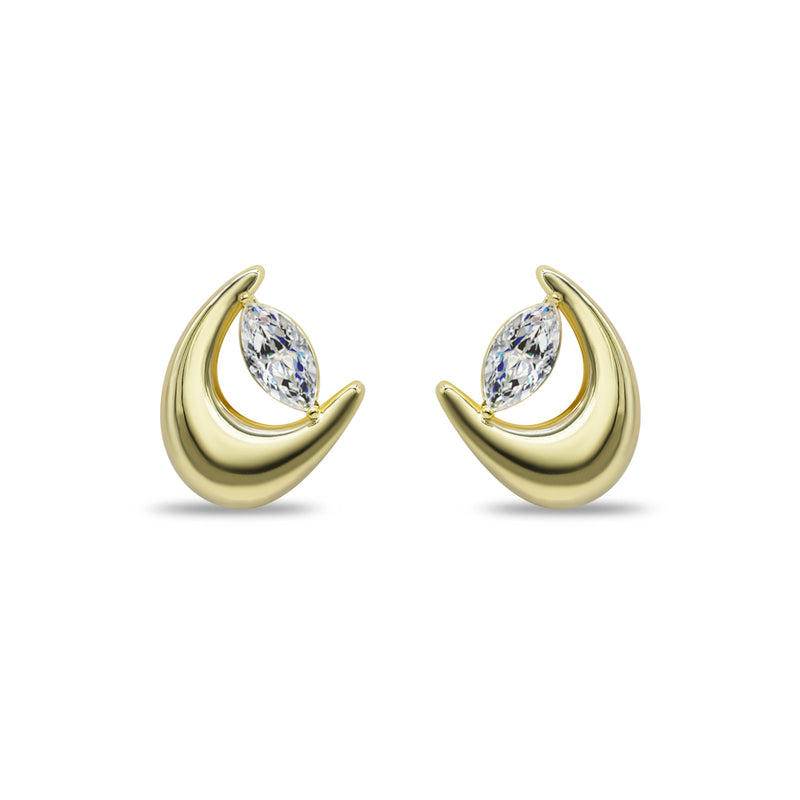 Minimalist Crystal Stud