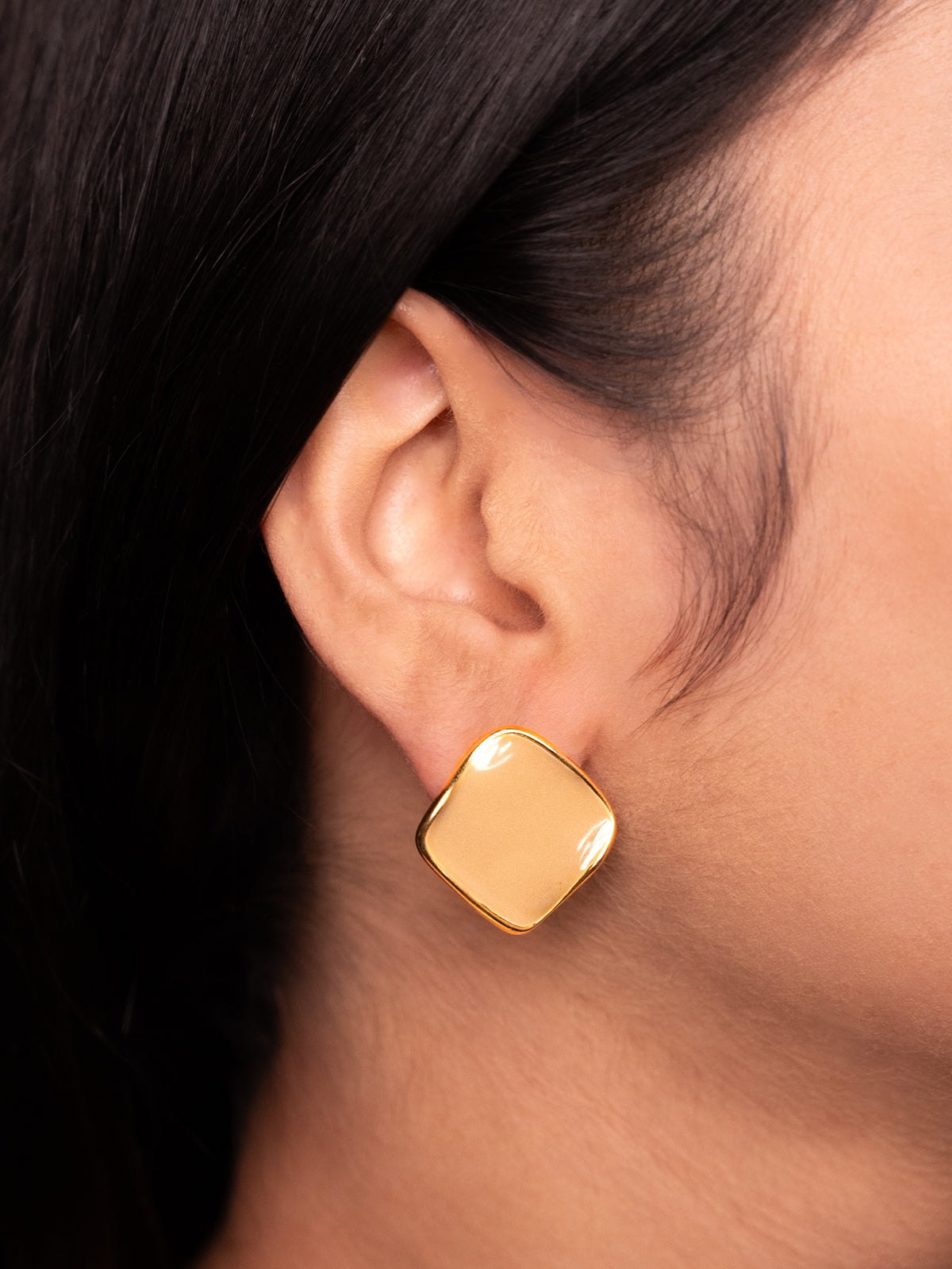 Square Glazed Studs