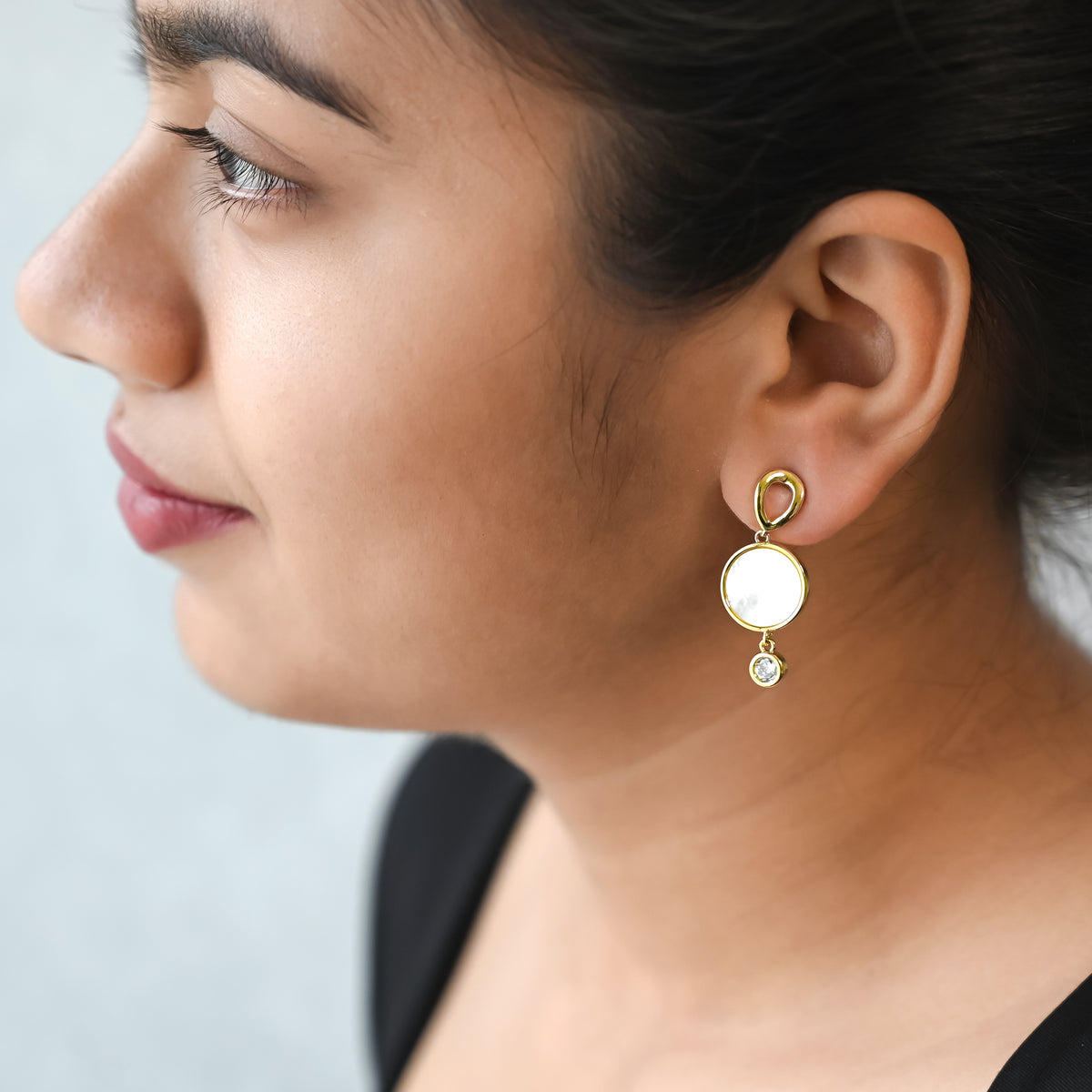 Geometric Round Pearl