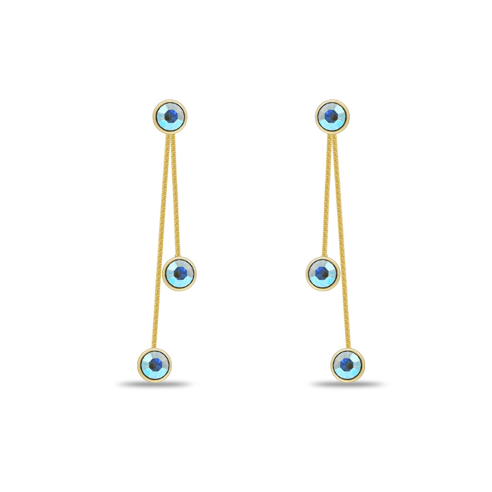 Gold Evil Eye Dangle