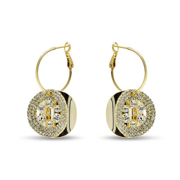 Twin Circle With Diamonds