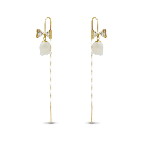 Bow & Pearl Drop