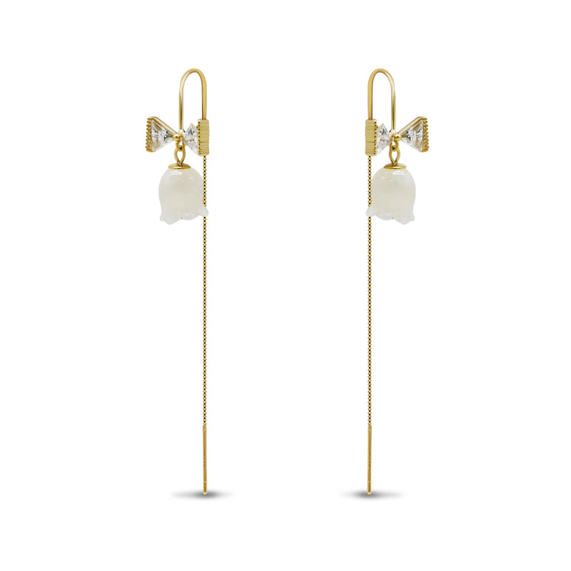 Bow & Pearl Drop
