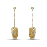 Gold & Diamond Chain Drop
