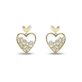 Heart Drop with Marquise Diamond