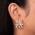 Geometric Flora Studs