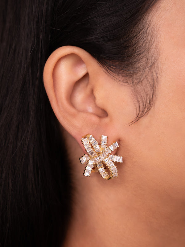 Geometric Flora Studs