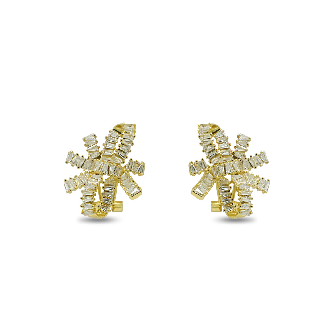 Geometric Flora Studs