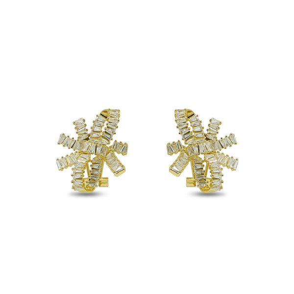 Geometric Flora Studs