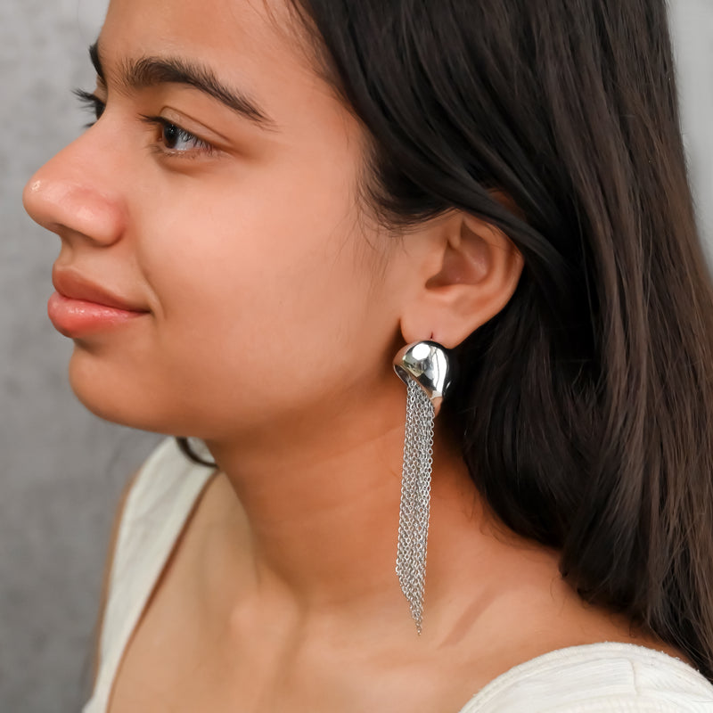 Silver Drape Chain
