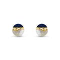 Lapis & Mother-of-Pearl Stud