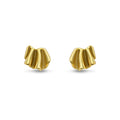 Gold Textured Stud