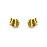 Gold Textured Stud