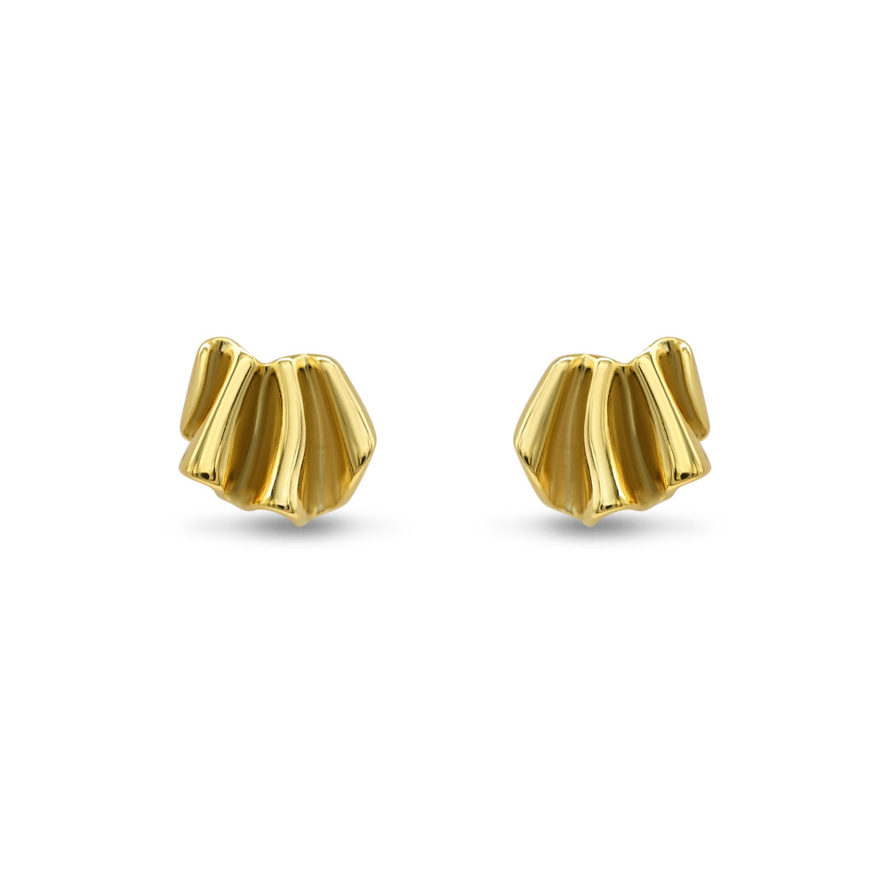 Gold Textured Stud