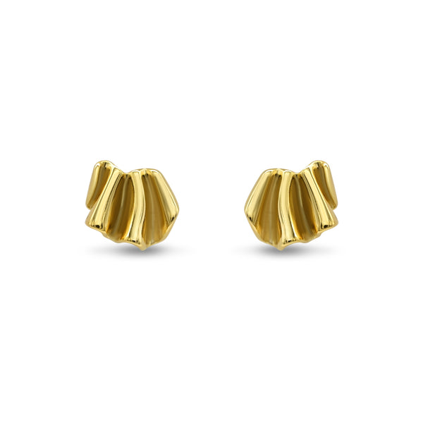 Gold Textured Stud