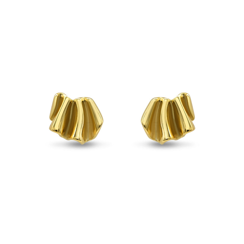 Gold Textured Stud