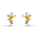 Floral Crystal & Bead