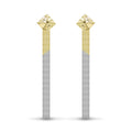 Gold & Silver Chain Drop